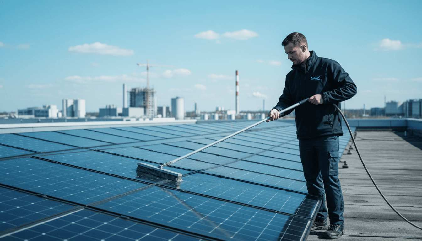 Photovoltaikanlagenreinigung